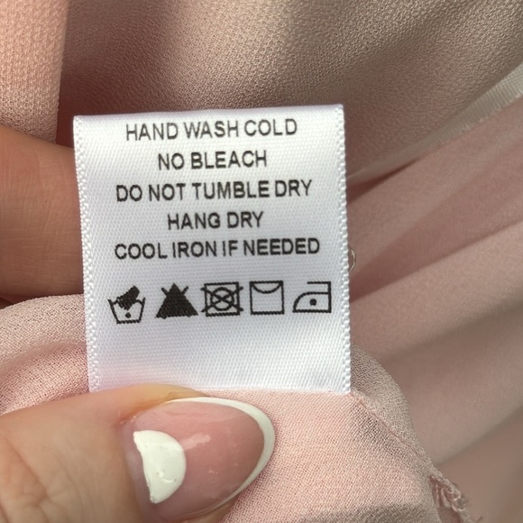 LPA pink leopard chiffon ruffle wrap duster dress - size small - Picture 12 of 12